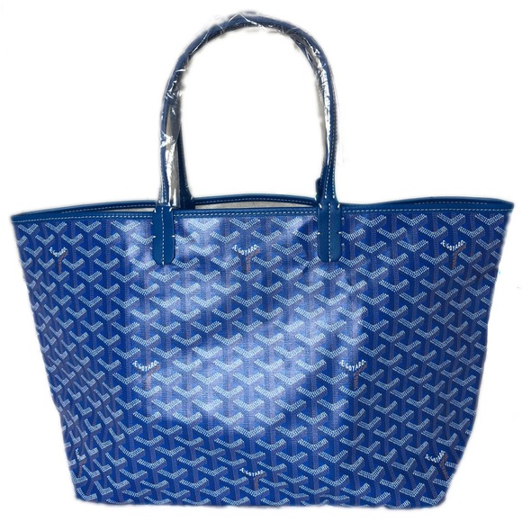NWT Goyard Saint Louis PM Tote - Sky Blue - Picture 3 of 5